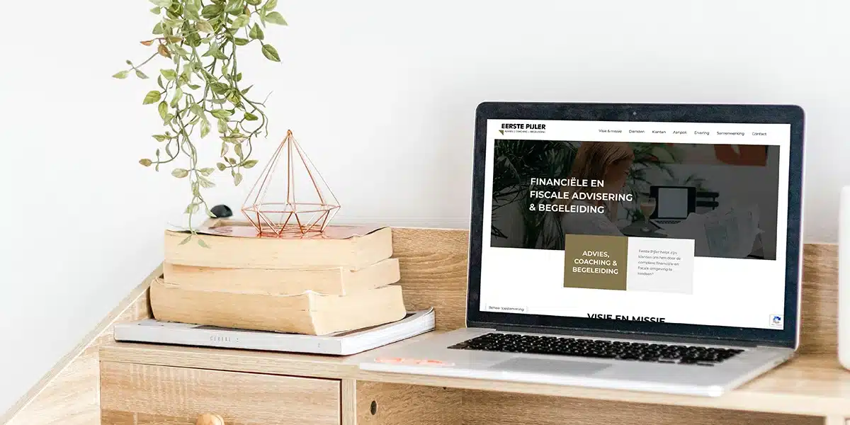 one page website laten ontwerpen
