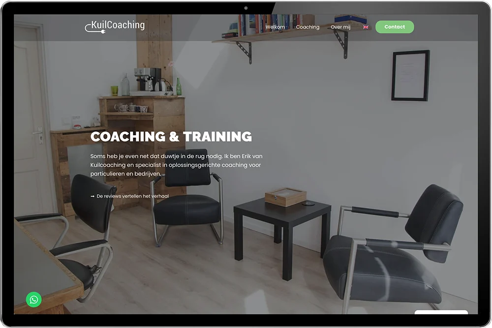 webdesign breda website voor coaching