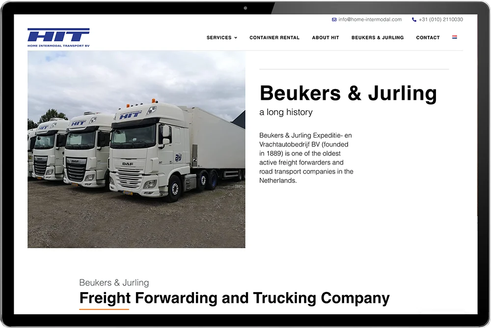 website home intermodal transport hit