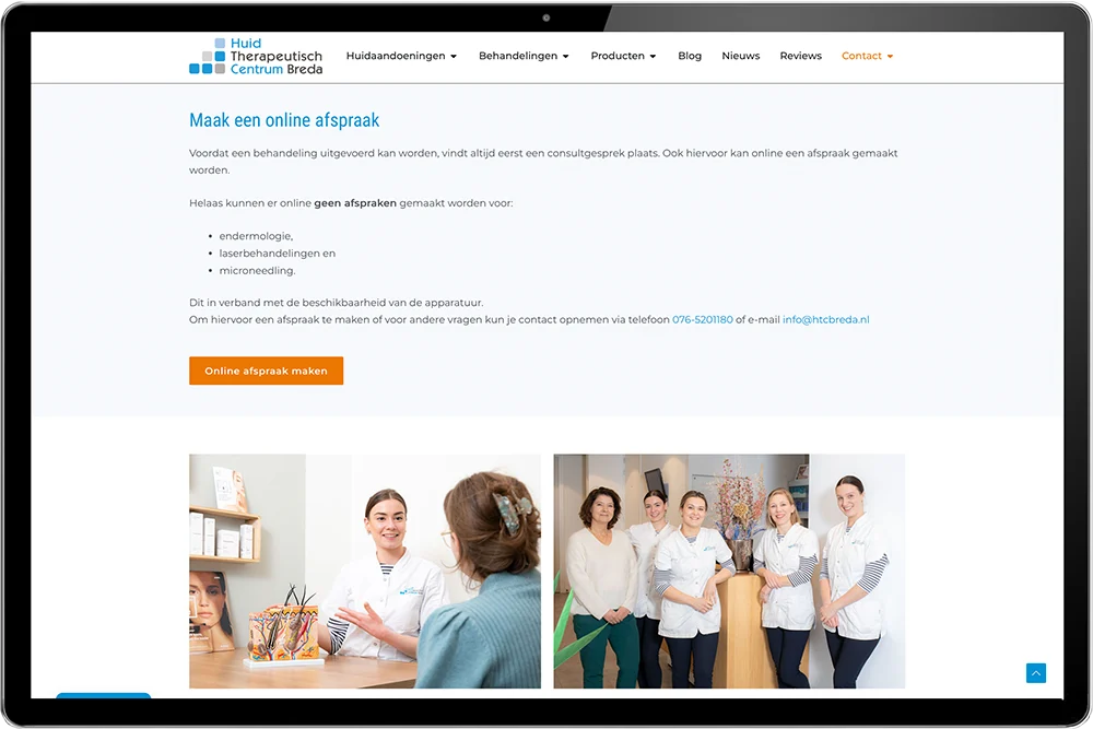 website huidtherapeutisch centrum breda