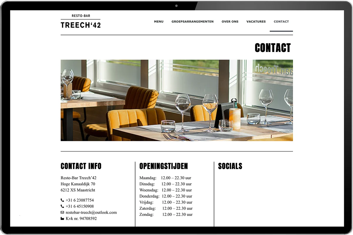 website met reservering laten maken breda
