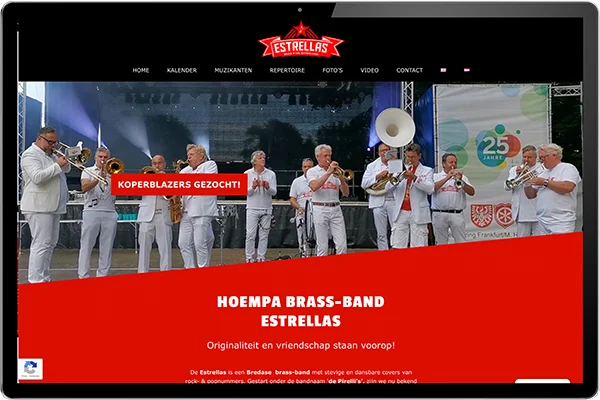 website voor band laten maken breda