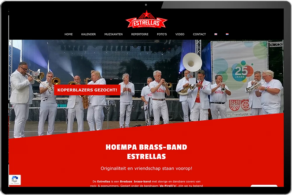 website voor band laten maken breda