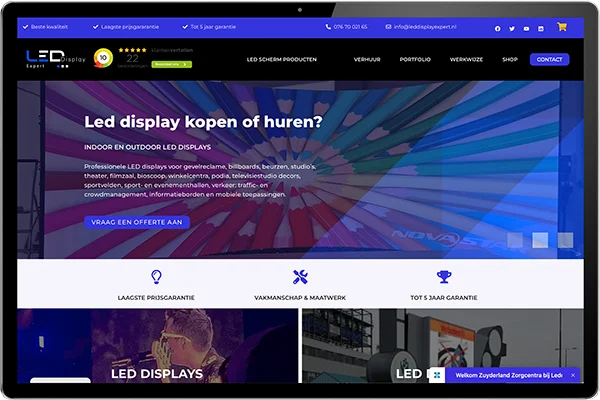 wordpress elementor website onderhoud