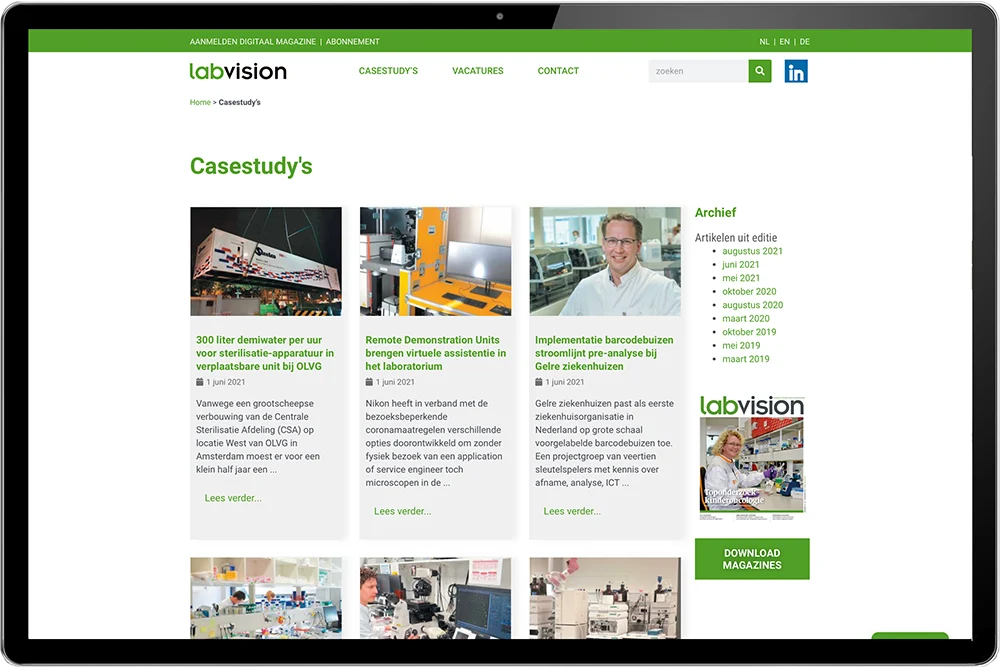 WordPress site laten bouwen Breda